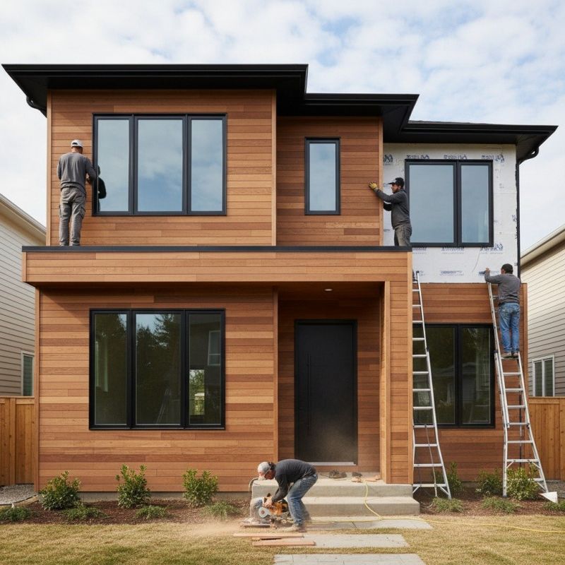 Board And Batten Installation