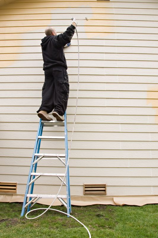 Spring Siding Installation